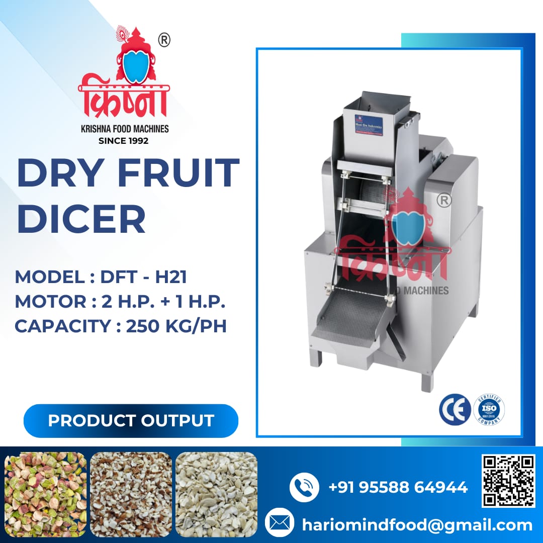 Dry-fruit Dicer/Granulator