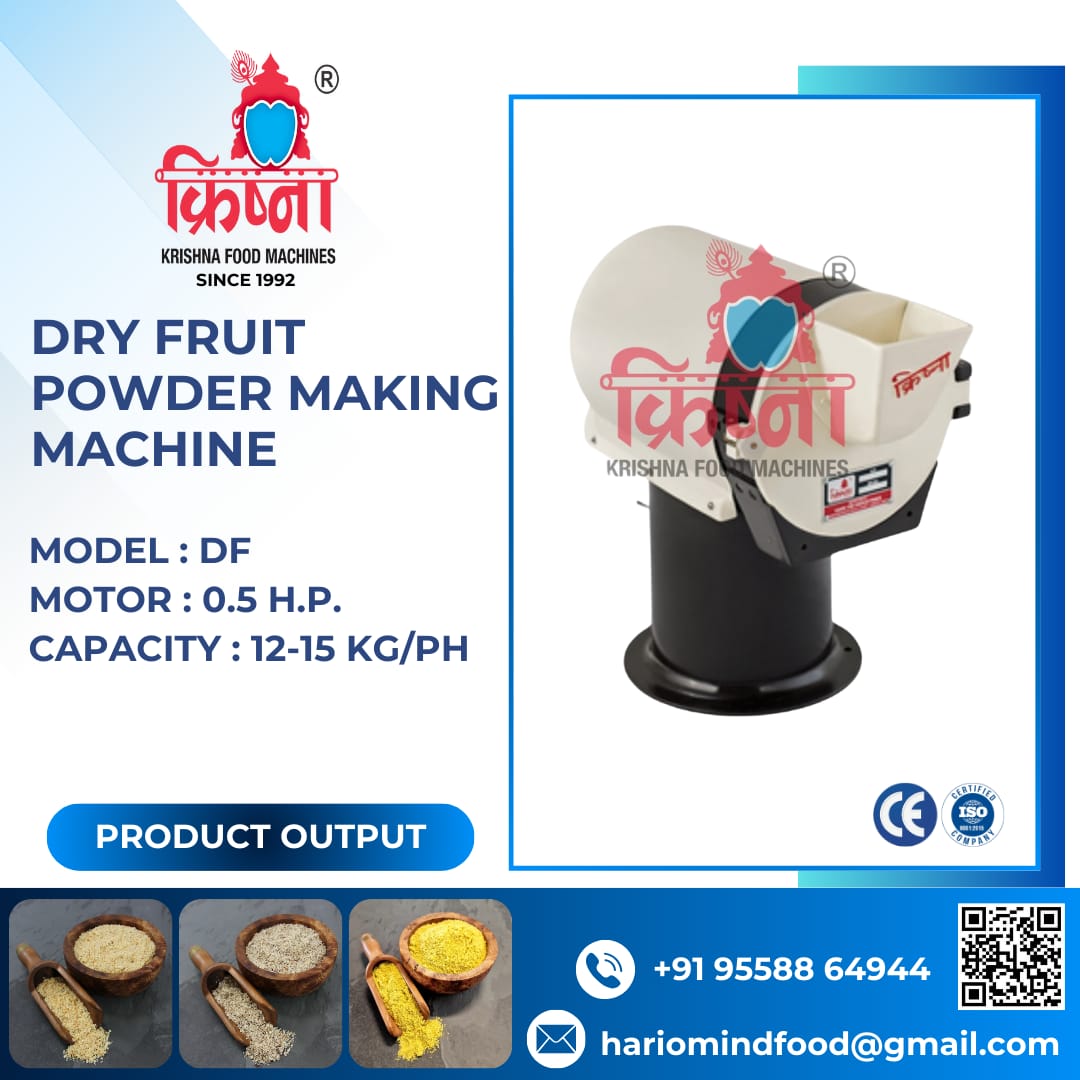 Dry-Fruit Powder Making Machine