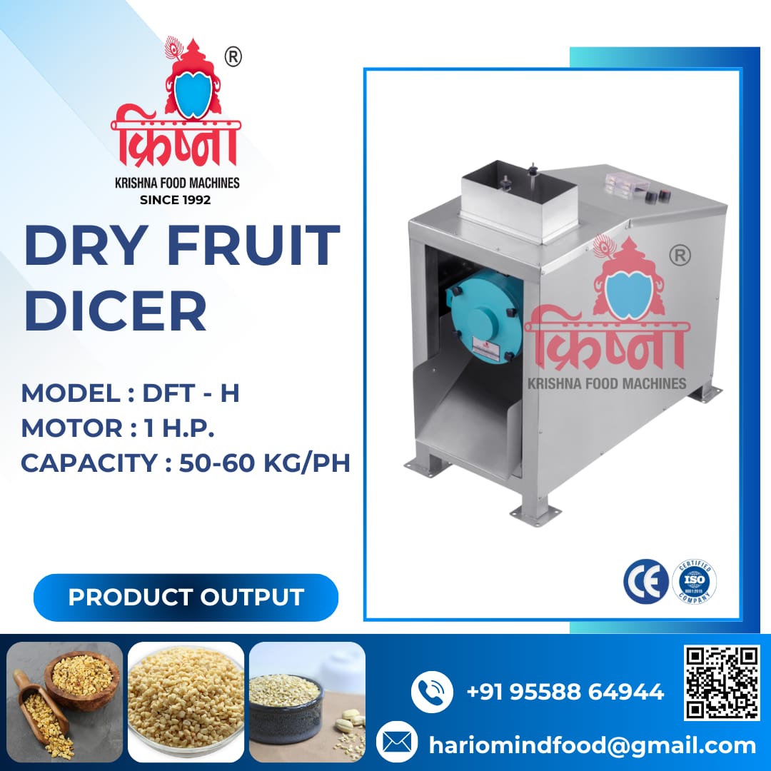 Dry-fruit Dicer/Granulator